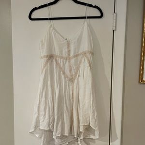 Three Of Something white beach dress